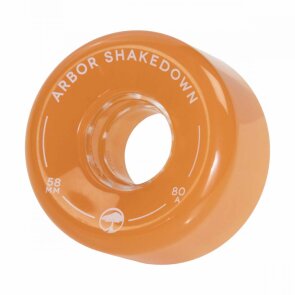 Arbor Shakedown Wheels 58mm 78a Orange