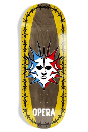 Opera Skateboards Fatties Torn Spike Ex7 deck 12"