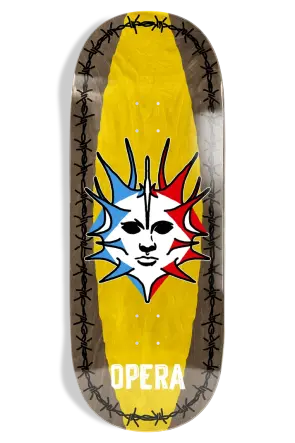 Opera Skateboards Fatties Torn Spike Ex7 deck 12"