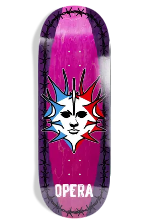 Opera Skateboards Fatties Torn Spike Ex7 deck 11"