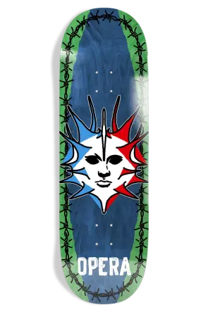 Opera Skateboards Fatties Torn Spike Ex7 deck 10"