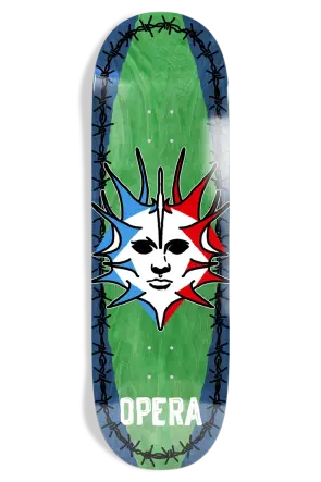 Opera Skateboards Fatties Torn Spike Ex7 deck 10"
