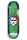 Opera Skateboards Fatties Torn Spike Ex7 deck 10"