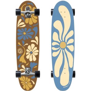 Carver Skateboards GRLSWIRL Longswirl Complete Surfskate...
