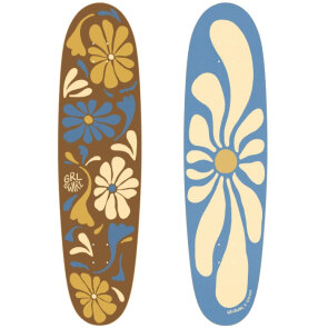 Carver Skateboards GRLSWIRL Longswirl Surfskate deck...
