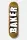 Baker Skateboards Brand Logo Brown deck 8"