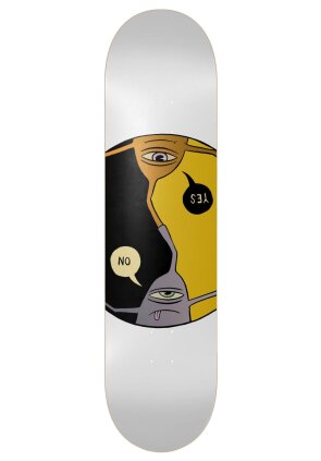 Toy Machine Skateboards Yes/No Twin shaped deck 8.25"