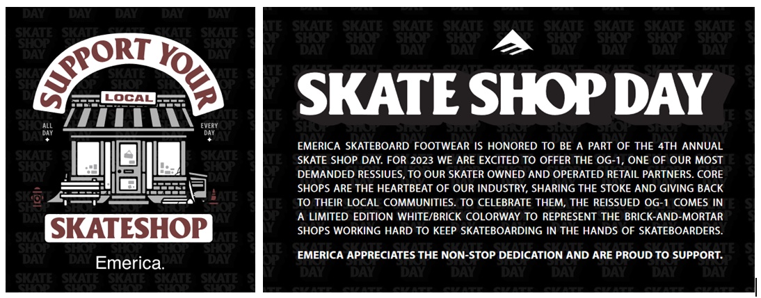 Emerica OG 1 Skate Shop Day Edition